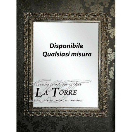 Classic baroque frame mirror made to measure wood sliding system safe GA