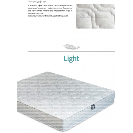 Leichte Matratze, Doppelbett, Einzelbett, Queensize, Kingsize, Memory-Schaum, Aquapur, hypoallergen, orthopädisch