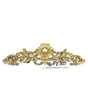 Barocker Türfries, 88 cm, Gold, Heimdekoration R118