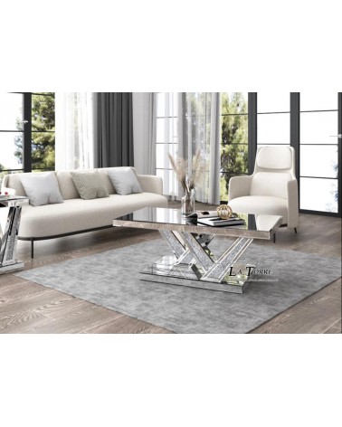 Modern rectangular living room coffee table, tea table F46C