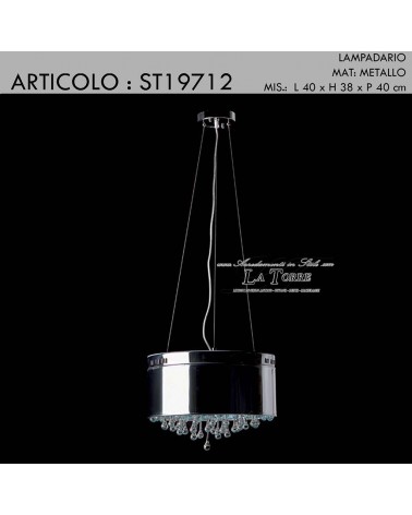Modern classic metal crystal ceiling swarovski chandelier ST19712