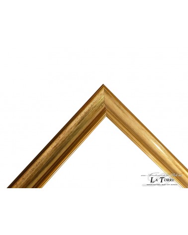 Modern Classic Gold Frame Reverse Custom Wooden Picture