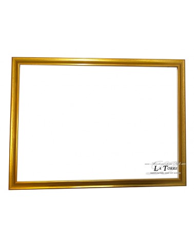 Modern Classic Gold Frame Reverse Custom Wooden Picture