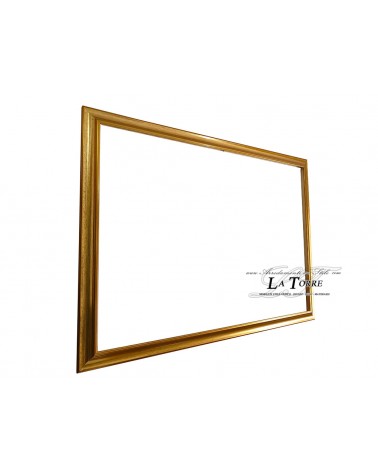 Modern Classic Gold Frame Reverse Custom Wooden Picture