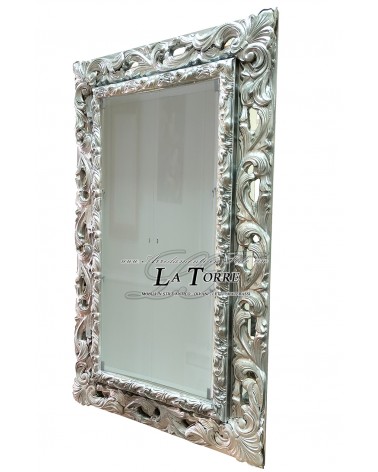 Wall-mounted display cabinet with glass doors Baroque style perforated frame custom-made bottle holder VTGGA