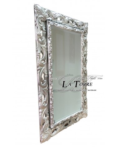 Wall-mounted display cabinet with glass doors Baroque style perforated frame custom-made bottle holder VTGGA