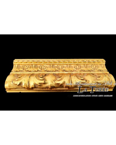 Mirror Frame Mirror Classic Baroque Custom Made Gold Wood G1209