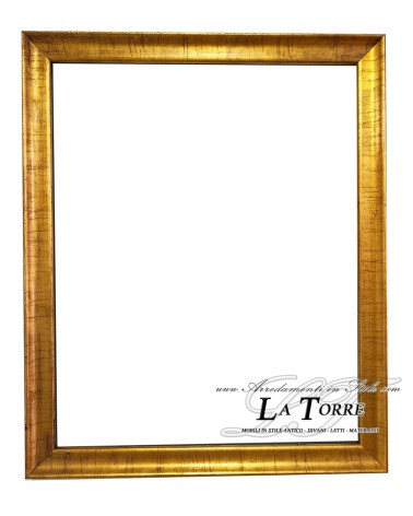 Cornice classica su misura legno quadro in legno argento o oro s22/412
