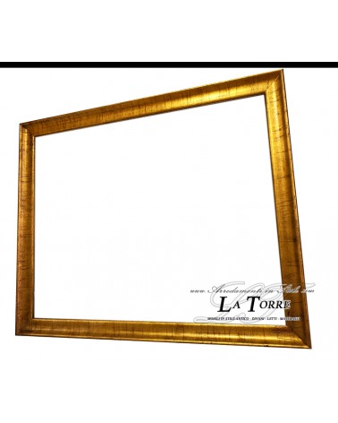 Cornice classica su misura legno quadro in legno argento o oro s22/412