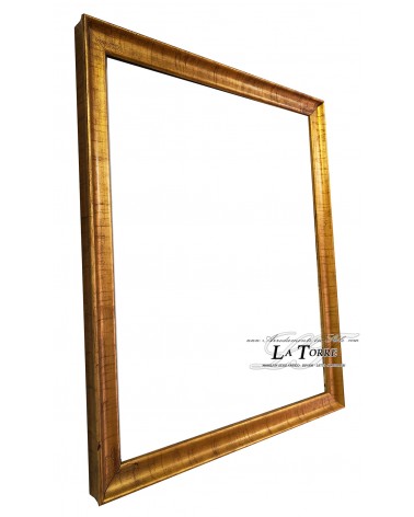 Cornice classica su misura legno quadro in legno argento o oro s22/412