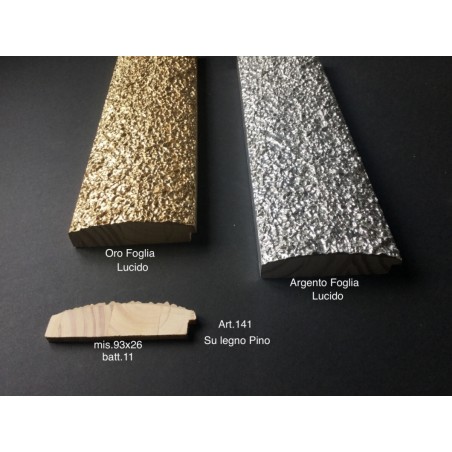 Cornice classica moderna quadro su misura legno oro o argento 141