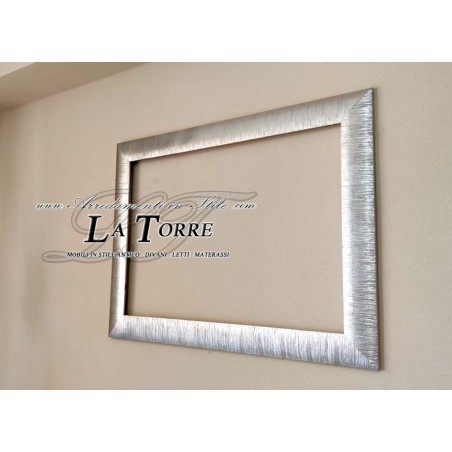 Mirror classic modern custom made mirror wood silver leaf 2070o