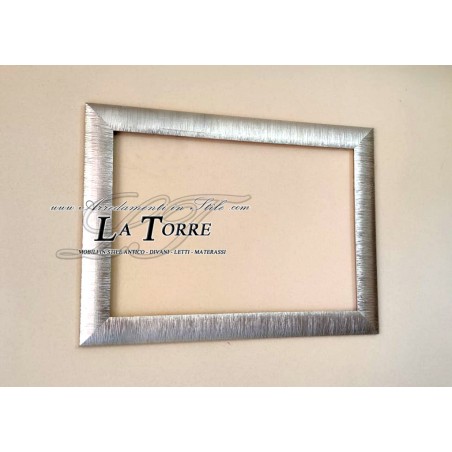 Mirror classic modern custom made mirror wood silver leaf 2070o