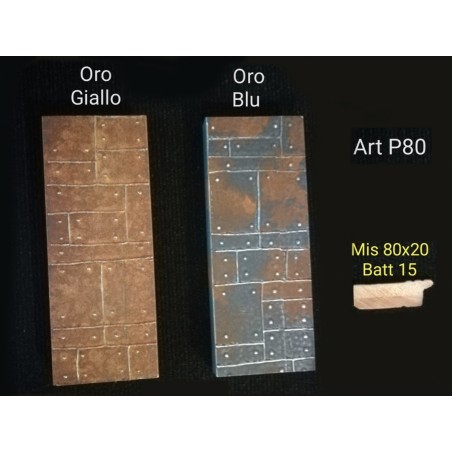 Cornice classica moderna quadro su misura legno P80