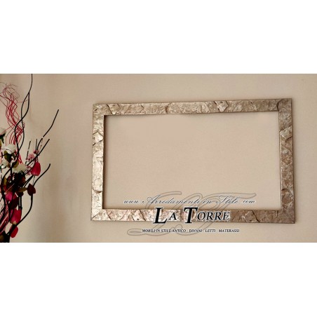 Classic modern frame custom picture wood silver or gold Wall