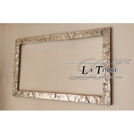 Classic modern frame custom picture wood silver or gold Wall