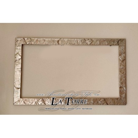 Classic modern frame custom picture wood silver or gold Wall