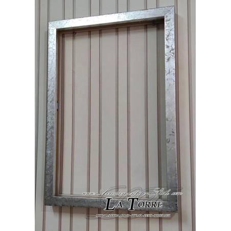 Classic modern custom made wooden frame silver or gold Cubotto 388