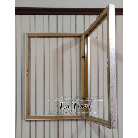 Classic modern custom made wooden frame silver or gold Cubotto 388