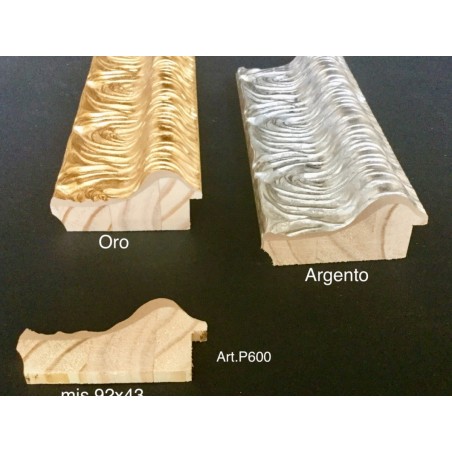Cornice moderna classica su misura Quadro legno P600