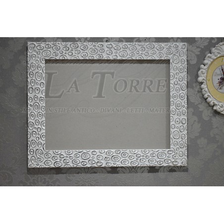 Classic modern frame custom wood picture P95 circle