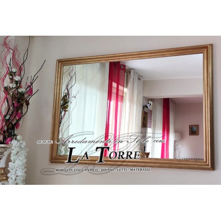 Mirror frame mirror classic modern custom made wood 1126