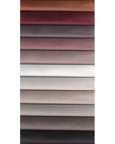 King size double bed with storage, modern velvet or eco-leather, any color, Grey