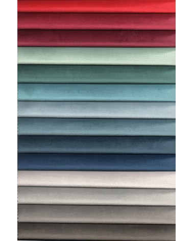 Modernes Doppelbett im Design von Vittoria, bezogen mit Kunstleder oder Samt und mit Stauraum in jeder Farbe.