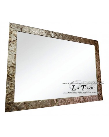 Mirror frame classic modern custom made wood sliding system safe Wall
