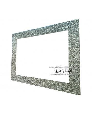 Classic modern frame custom wood picture P95 circle