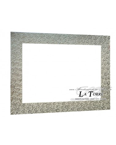 Classic modern frame custom wood picture P95 circle