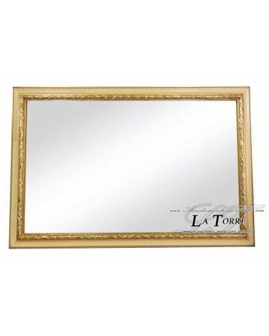 Mirror Classic mirror baroque frame custom made wooden frame gold crackle G131OC