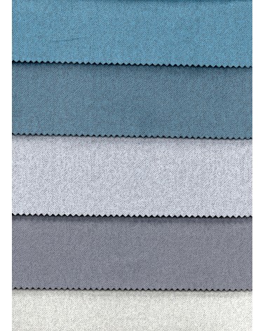 Swarovski RE07 two-tone faux leather or velvet door covering panel