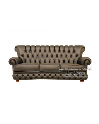 3 seater sofa bed with bed base and mattress Chesterfield modern eco-leather or velvet any color swarovski AZ60
