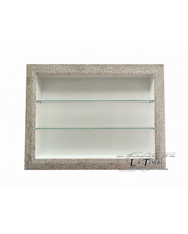 Classic suspended wall display cabinet Classic style custom made TV stand frame box VT141BO