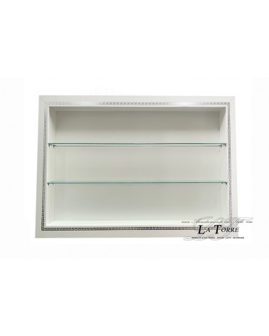 Classic suspended wall display cabinet Classic style custom made TV stand frame VTCapri/B