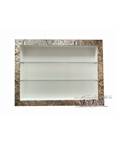 Classic suspended wall display cabinet Classic style custom TV stand box frame VTMuro