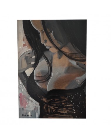 Modern Figurative Painting “Suspended Moment” 50x70 Acrylic on Canvas Signed