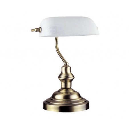 Antique table lamp for desk office study English ministerial style