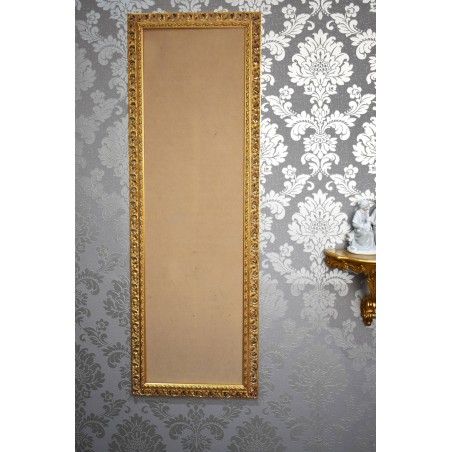 Perforated frame rod Picture in gold wood customized size 313